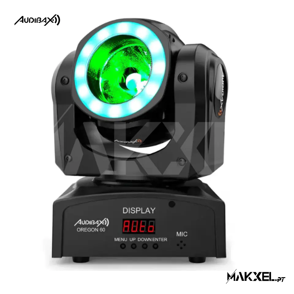 Audibax Oregon 60 - 60W RGBw + Anel em LED 4