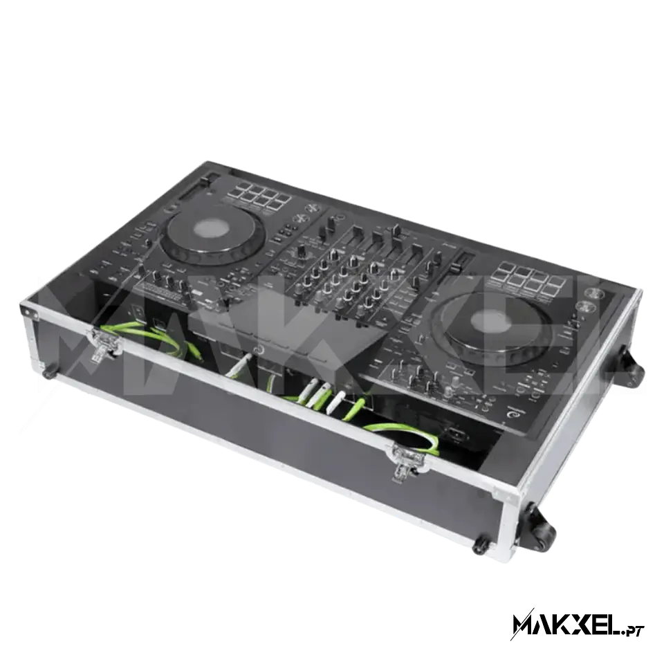 FlightCase XDJ-AZ/OPUS-QUAD XXL Silver (Carrinho e Rodas) 2