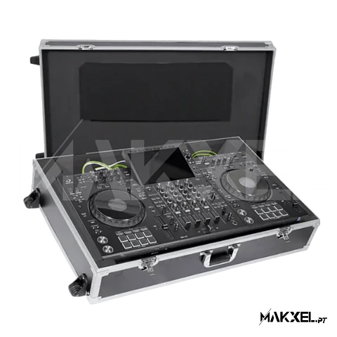 FlightCase XDJ-AZ/OPUS-QUAD XXL Silver (Carrinho e Rodas)