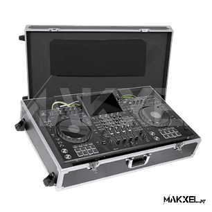 FlightCase XDJ-AZ/OPUS-QUAD XXL Silver (Carrinho e Rodas)
