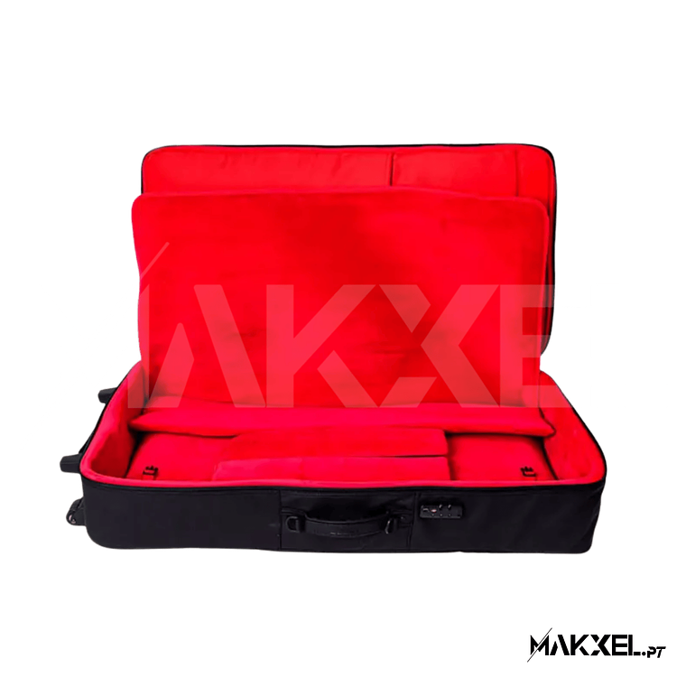 DJBAG-K-LARGESTSE Bolsa Mochila COM RODAS PioneerDj OPUS-QUAD, XDJ XZ, RX3, RX2, AplhaTheta XDJ-AZ ... 6