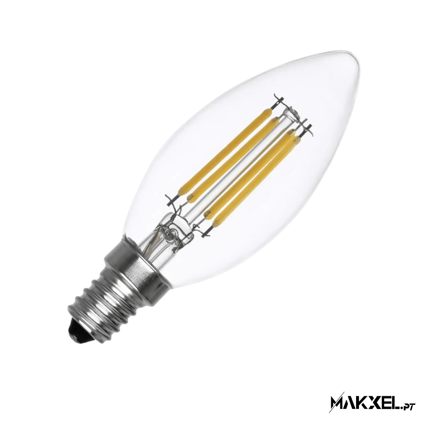 Lâmpada FilamentoLED E14 4W 470 lm C35 Vela 1