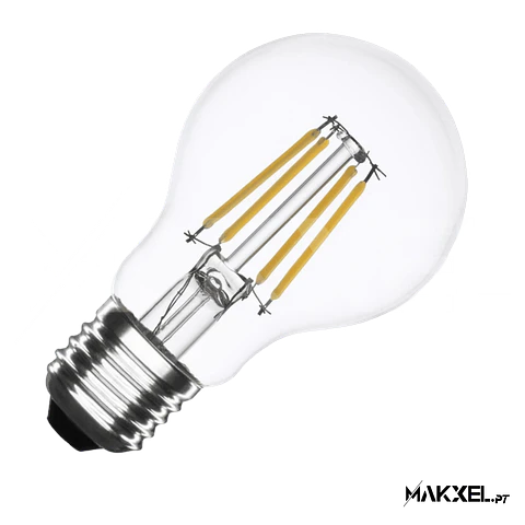 Lâmpada Filamento LED E27 4W A60