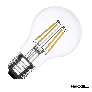 Lâmpada Filamento LED E27 4W A60 2700K Branco Quente