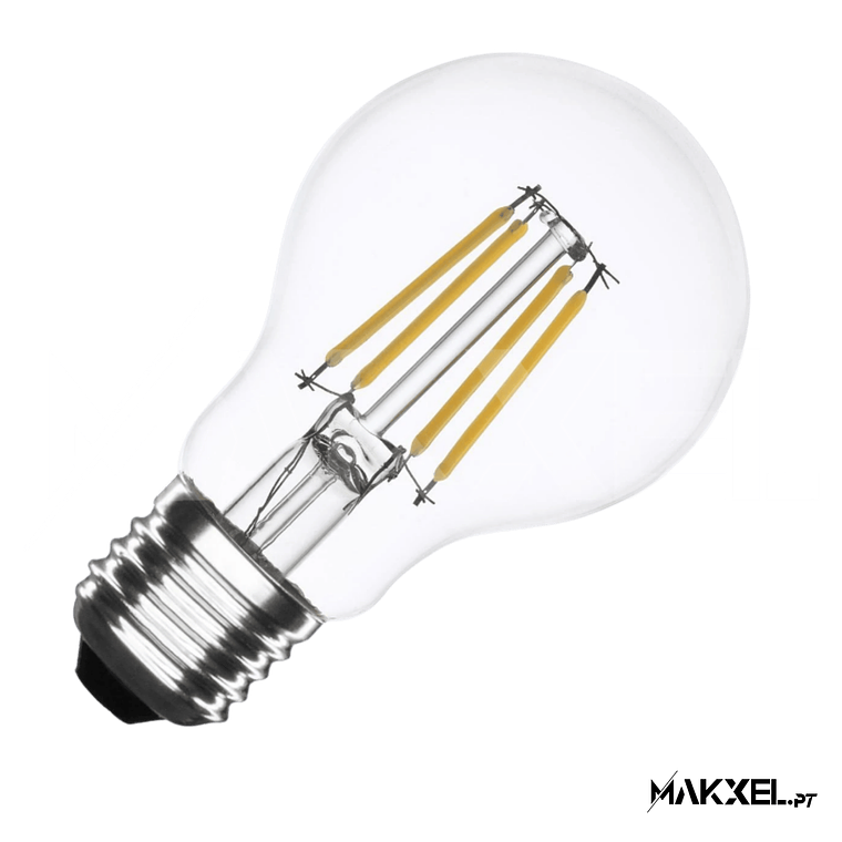 Lâmpada Filamento LED E27 4W A60 2700K Branco Quente 1