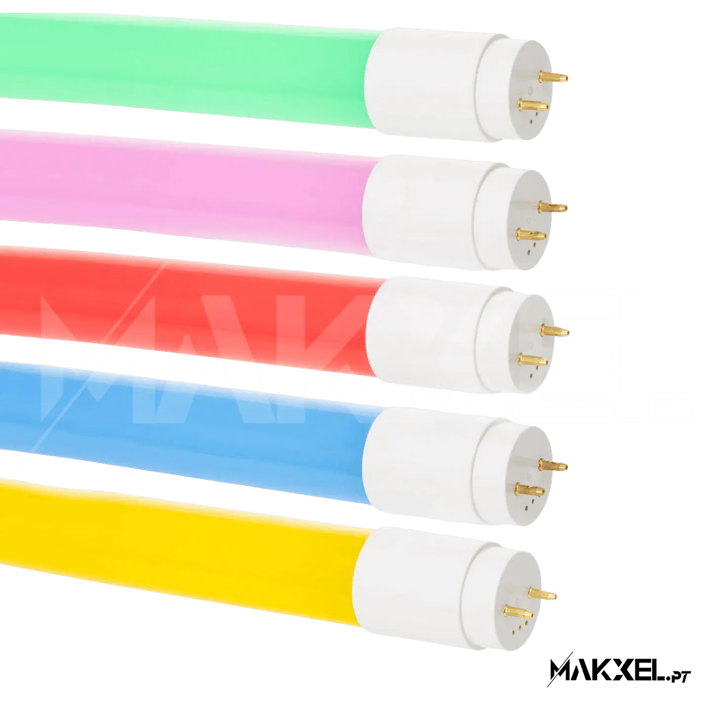 Tubo LED T8 G13 120cm PC Colorido 18W AZUL 3
