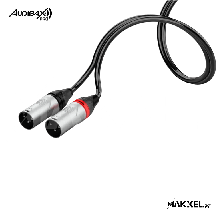 Audibax Pro Cable XLR - RCA 1,5M 3