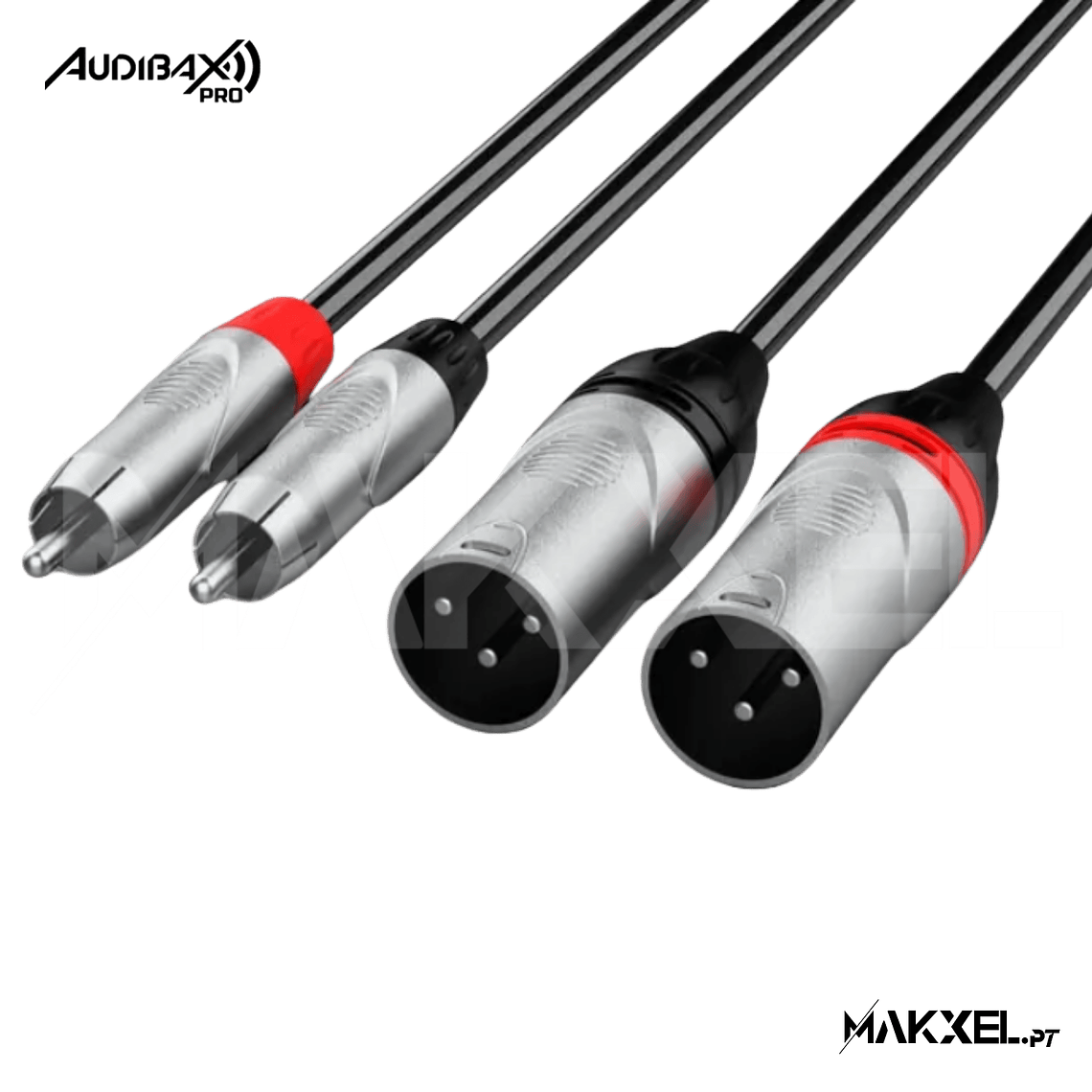 Audibax Pro Cable XLR - RCA 1,5M 1