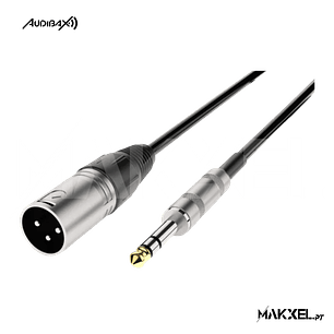 Audibax Silver XLR Cabo macho para Jack Balanceado 10 metros