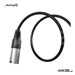 Audibax Silver XLR Cabo macho para Jack Balanceado 10 metros