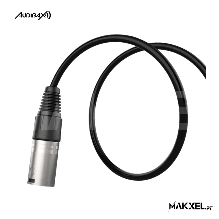 Audibax Silver XLR Cabo macho para Jack Balanceado 10 metros 2