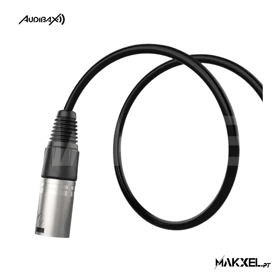 Audibax Silver XLR Cabo macho para Jack Balanceado 10 metros 2