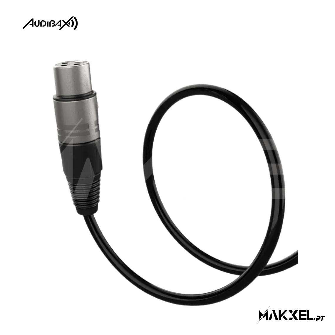 Audibax Silver XLR Cabo Macho - XLR Fêmea 15 Metros 2