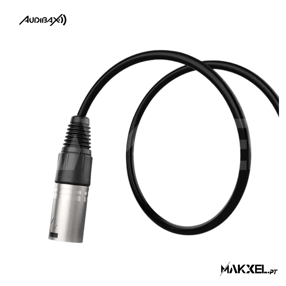 Audibax Silver XLR Cabo Macho - XLR Fêmea 15 Metros 3