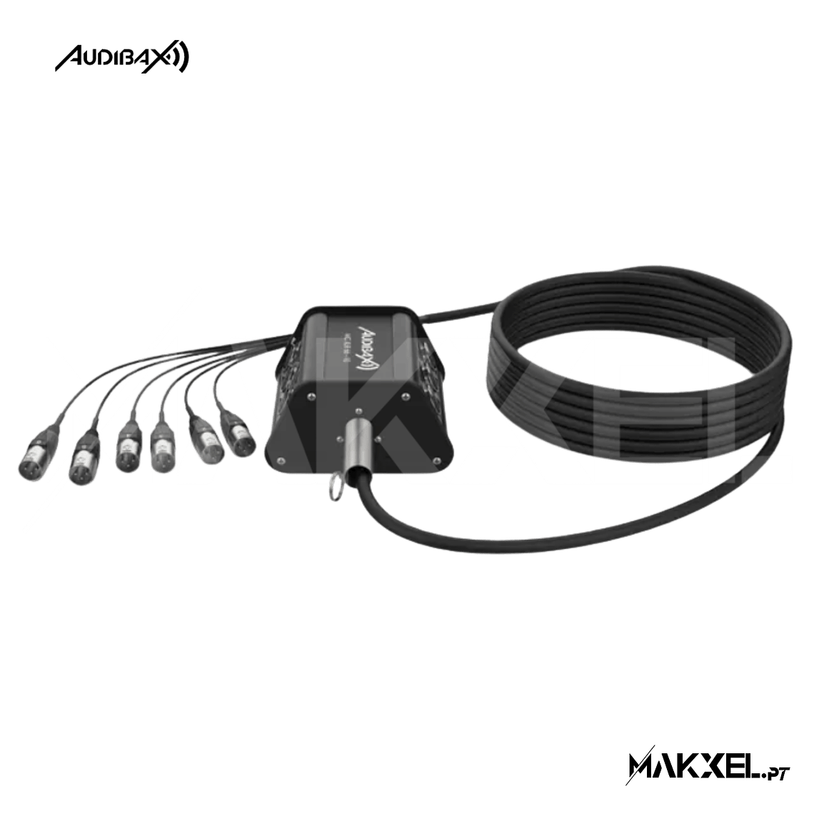 Audibax MC XLR 66 10 M stage Box 6 entradas XLR 2