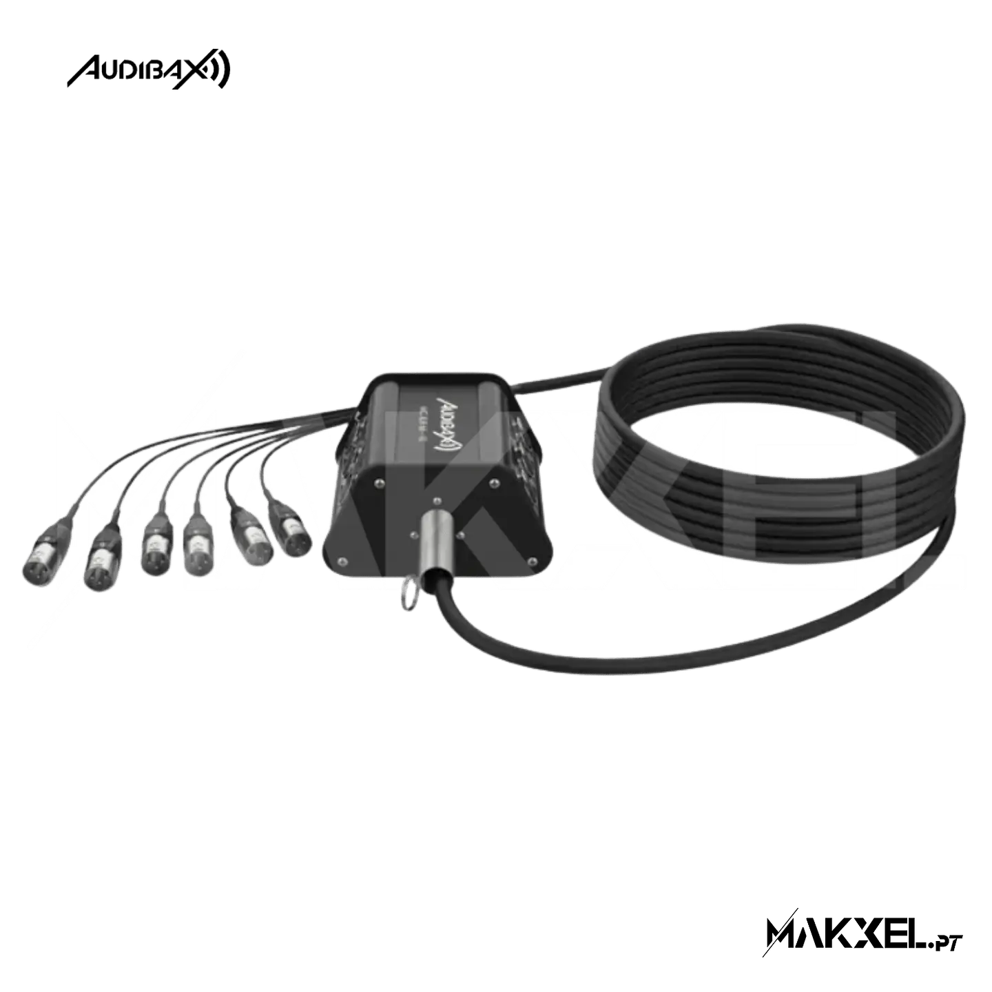 Audibax MC XLR 66 10 M stage Box 6 entradas XLR 2