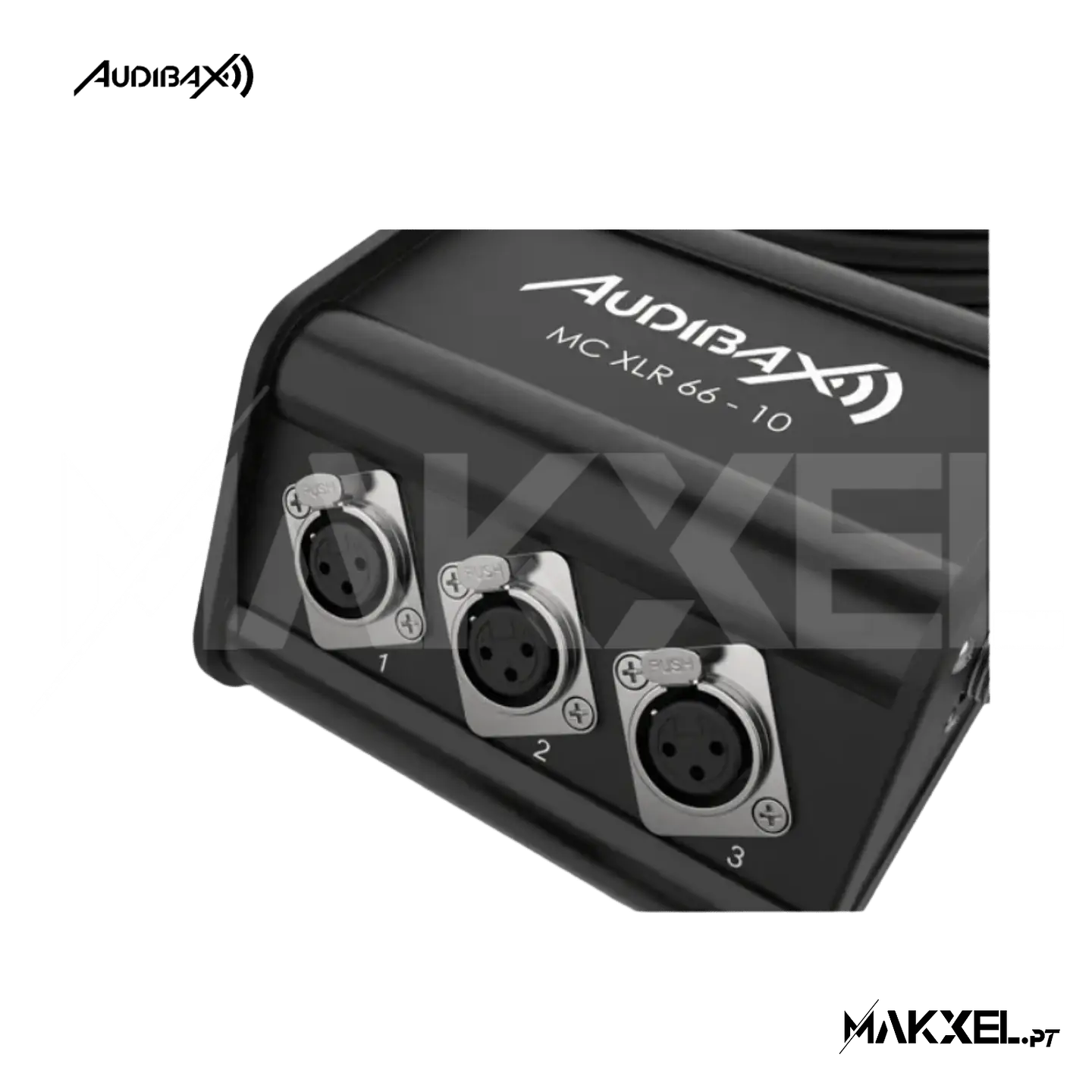 Audibax MC XLR 66 10 M stage Box 6 entradas XLR 5