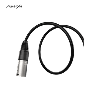 Audibax Silver XLR 20 M preto