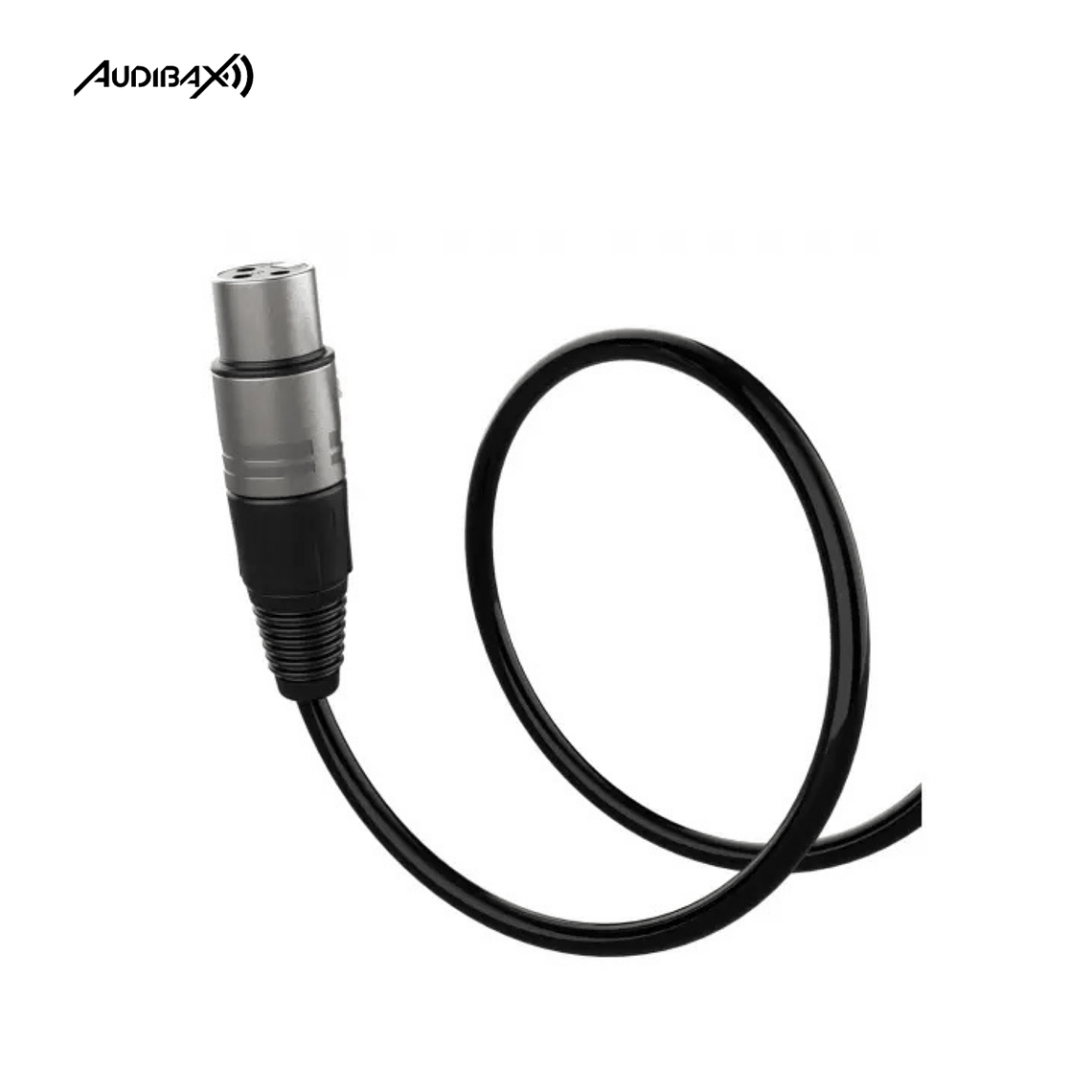 Audibax Silver XLR 20 M preto 3