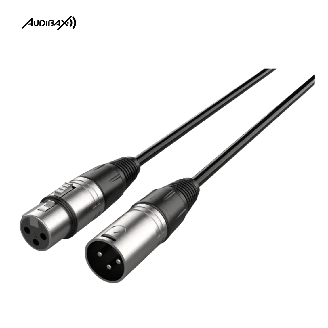 Audibax Silver XLR 20 M preto 1