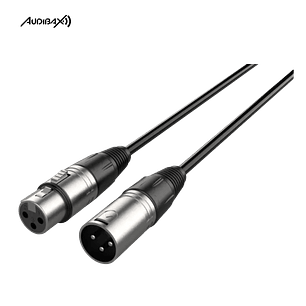 Audibax Silver XLR 20 M preto