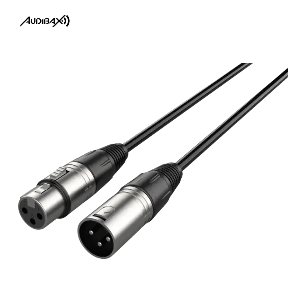 Audibax Silver XLR 20 M preto 1
