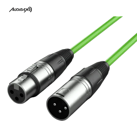 Audibax Silver XLR 15 Metros Verde