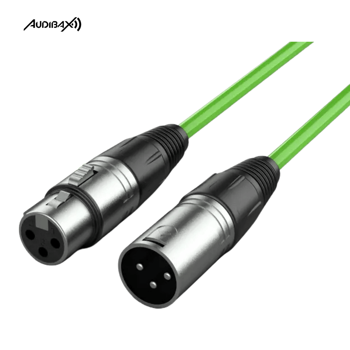 Audibax Silver XLR 15 Metros Verde 1