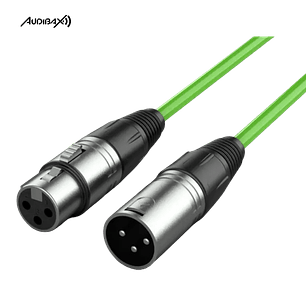Audibax Silver XLR 15 Metros Verde