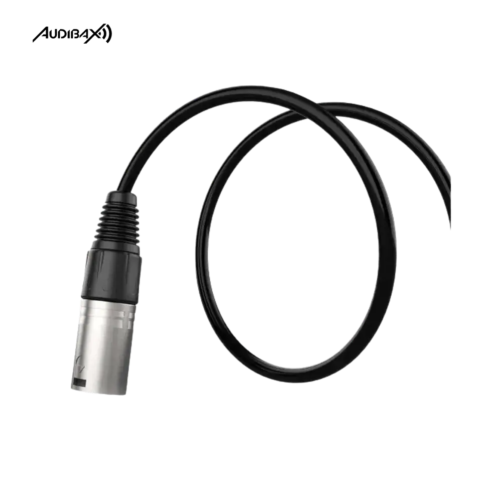 Pack 5 Cabos XLR macho - XLR fêmea 3 M 4