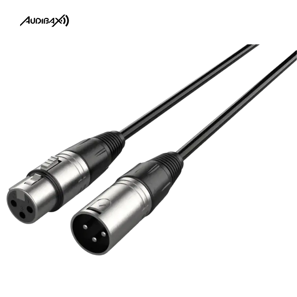 Audibax Silver XLR 30 M Preto 1