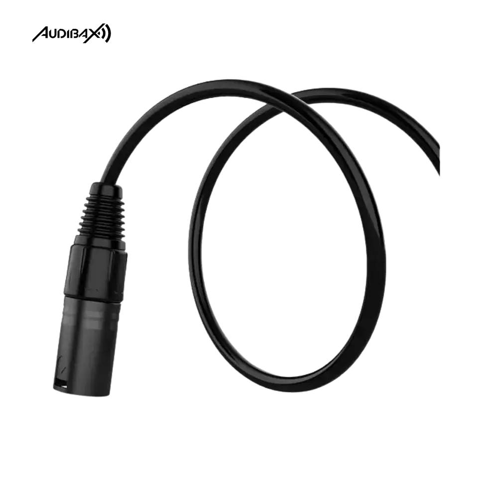 Audibax Silver Black Cabo XLR 30 Metros  3
