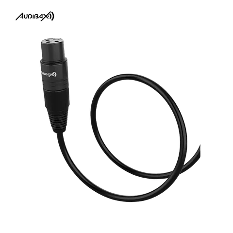 Audibax Silver Black Cabo XLR 30 Metros 