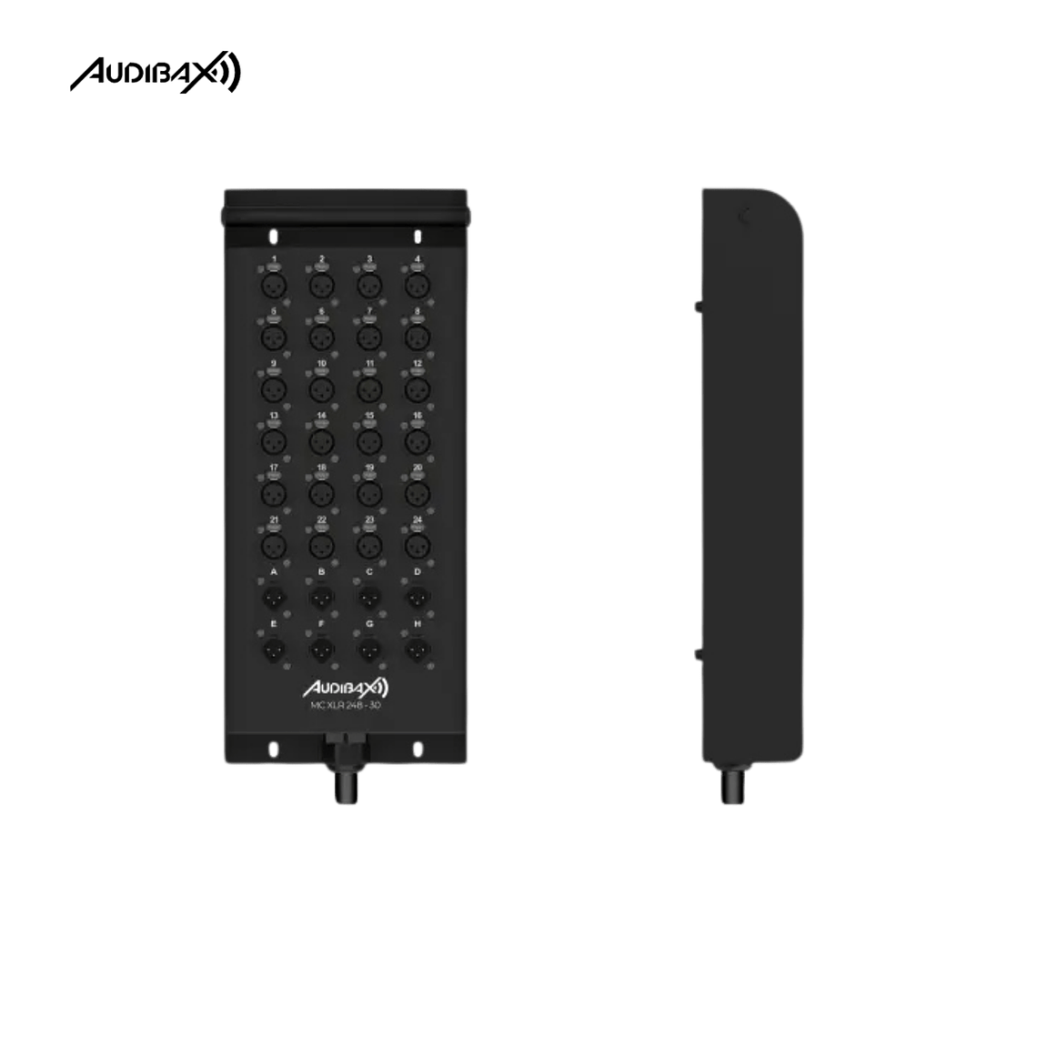 Audibax MC XLR 248 30 Palco 30M Cabo Multipar 7