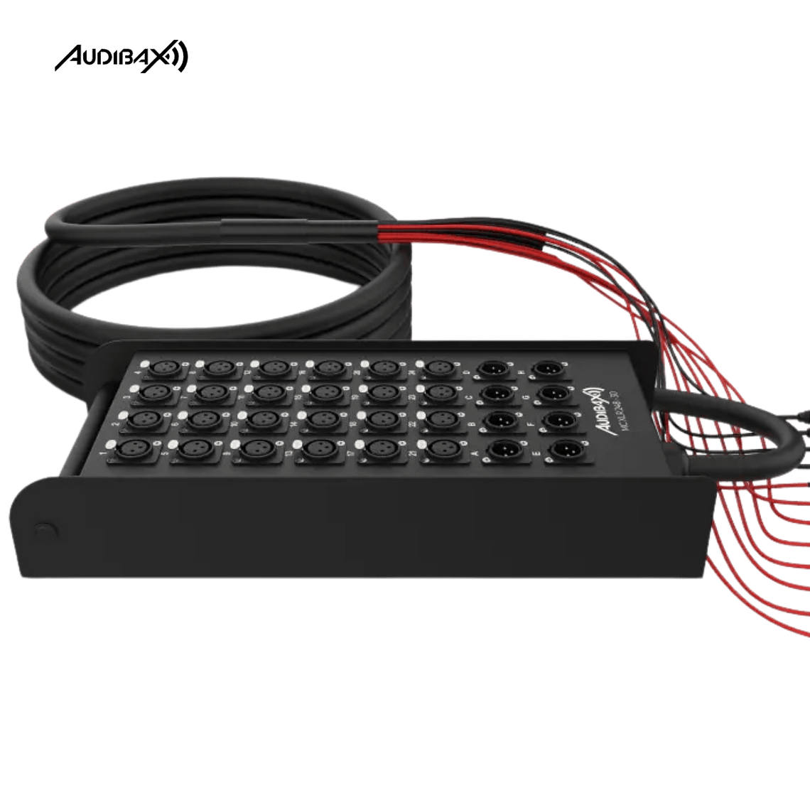 Audibax MC XLR 248 30 Palco 30M Cabo Multipar 3