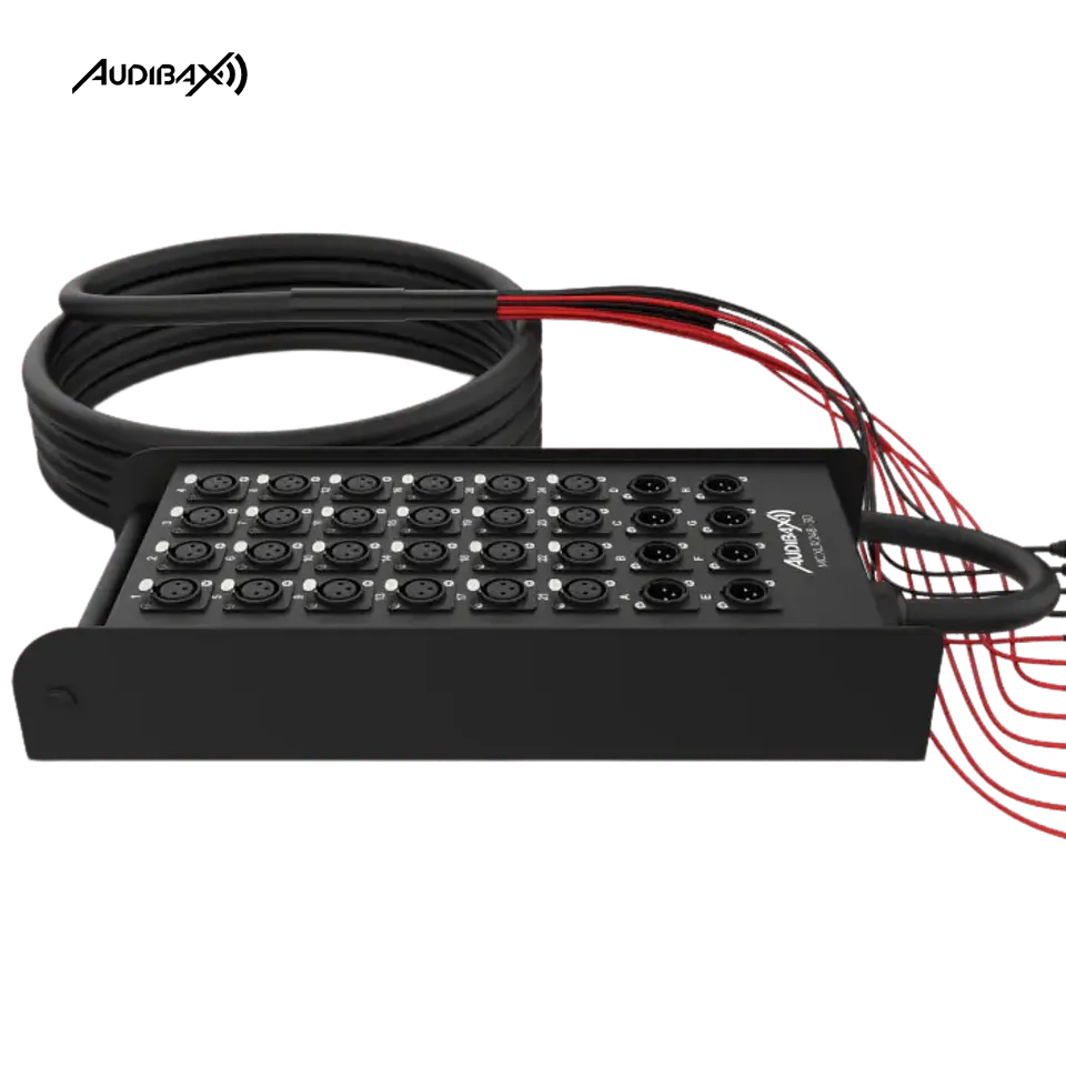 Audibax MC XLR 248 30 Palco 30M Cabo Multipar 3