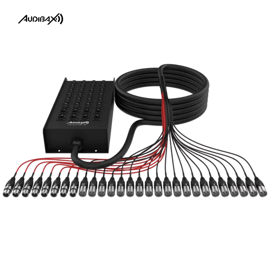 Audibax MC XLR 248 30 Palco 30M Cabo Multipar 2