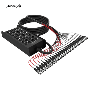 Audibax MC XLR 248 30 Palco 30M Cabo Multipar