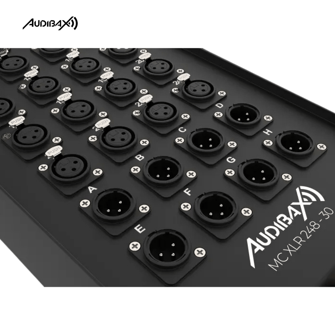 Audibax MC XLR 248 30 Palco 30M Cabo Multipar 4