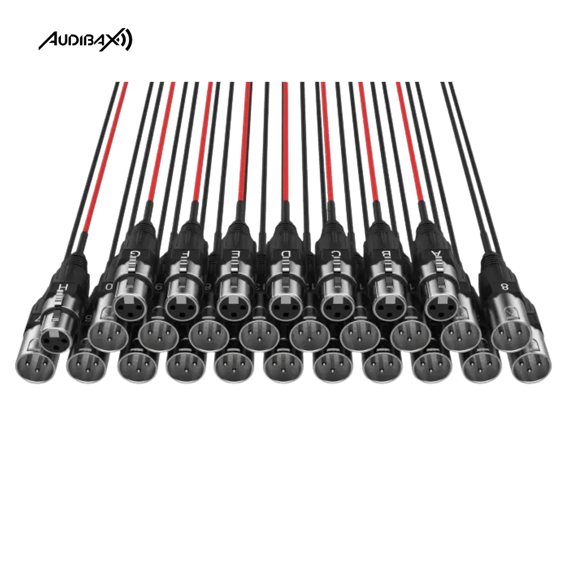 Audibax MC XLR 248 30 Palco 30M Cabo Multipar 5