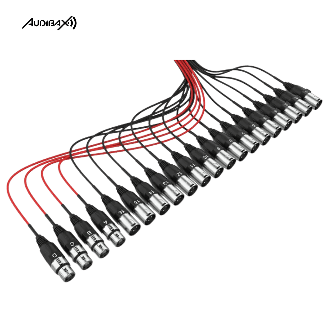 Audibax MC XLR 164 15 Palco 15M Multipar 3