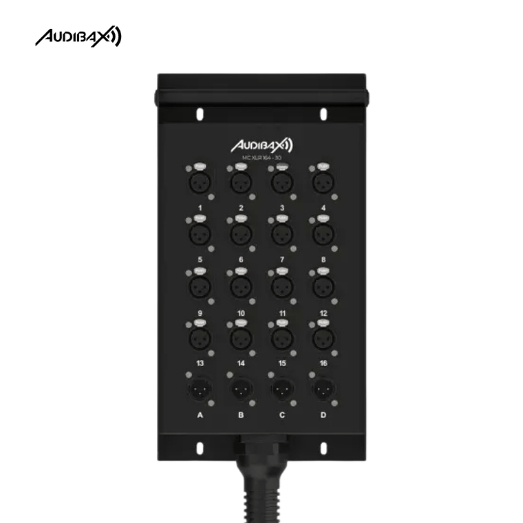 Audibax MC XLR 164 30 Palco 30 Metros Multipar 6