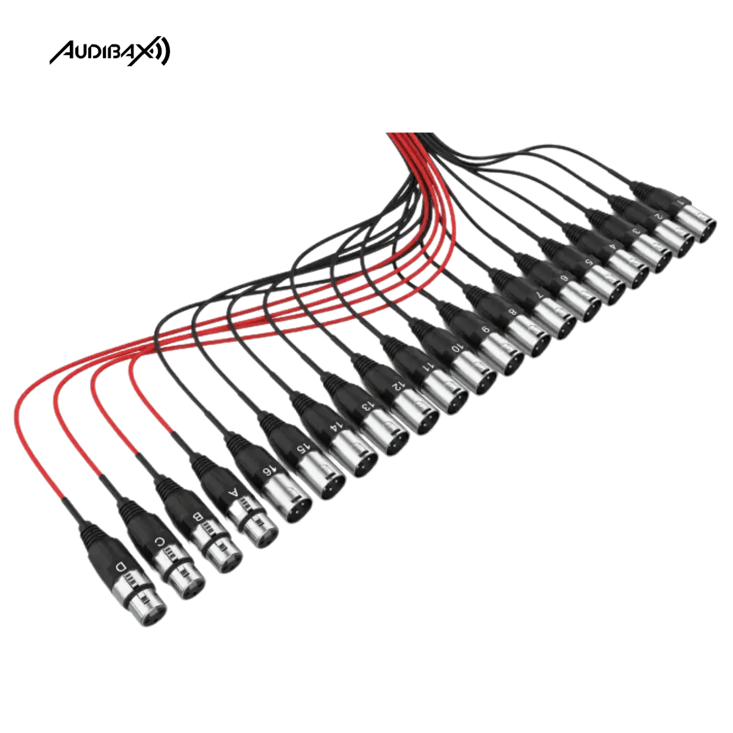 Audibax MC XLR 164 30 Palco 30 Metros Multipar 3