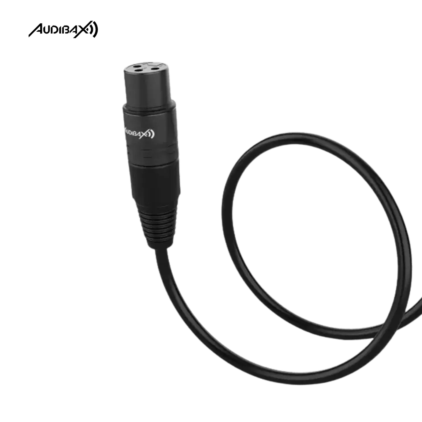 Audibax Silver Black XLR Macho - XLR Fêmea 3 Metros 2