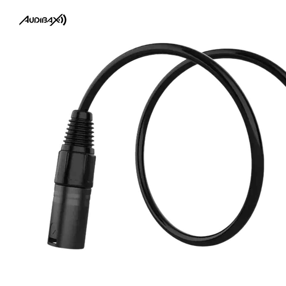 Audibax Silver Black XLR Macho - XLR Fêmea 5 Metros 3
