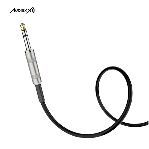 Audibax Silver XLR Cabo macho para jack balanceado 1,5 metros preto