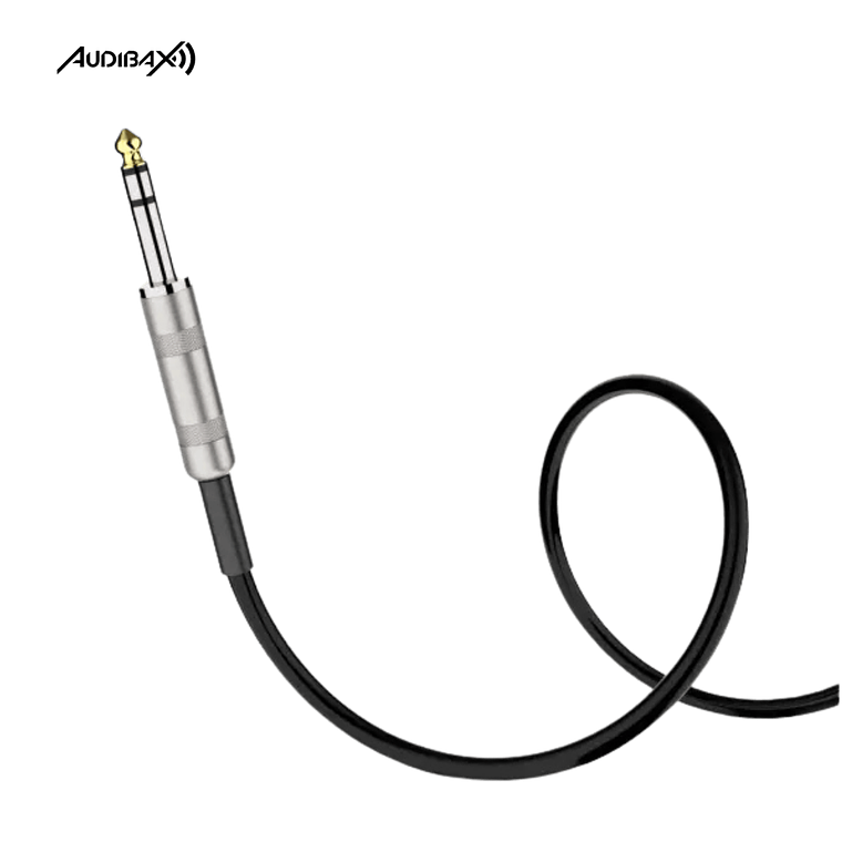 Audibax Silver XLR Cabo macho para jack balanceado 1,5 metros preto 2