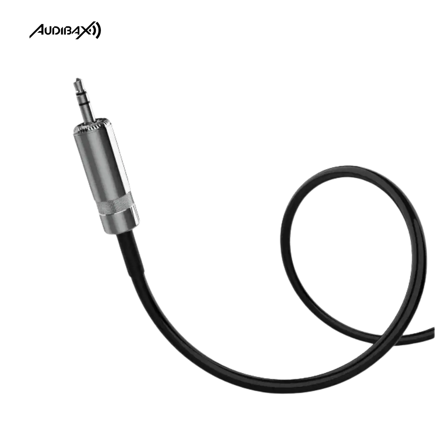 Audibax Silver Cabo XLR Macho para Minijack stereo 3 Metros Preto 2