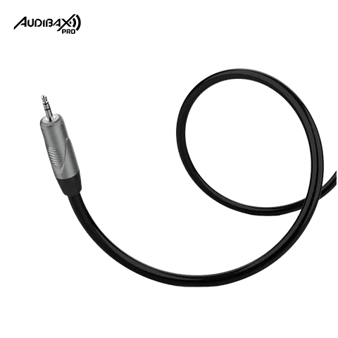 Audibax Pro Cabo 2 XLR macho para Minijack stereo 3 metros preto
