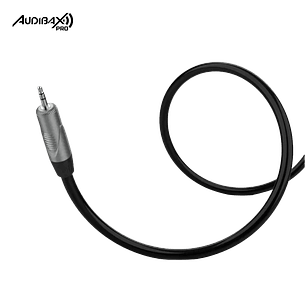 Audibax Pro Cabo 2 XLR macho para Minijack stereo 3 metros preto